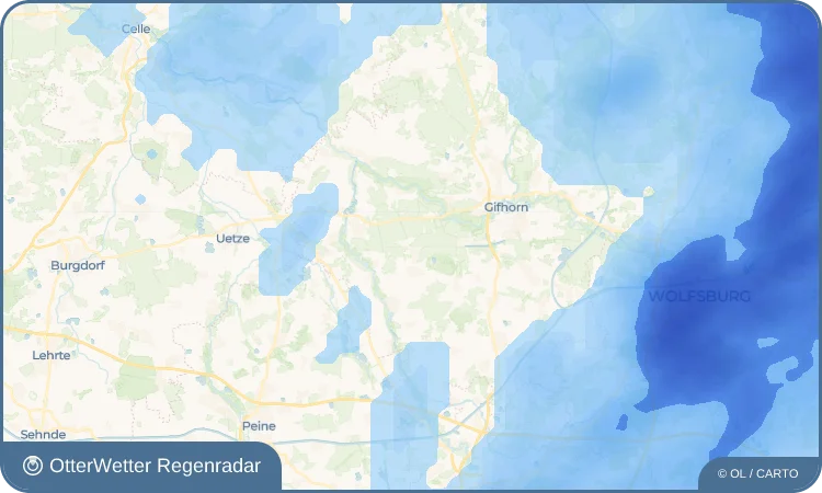 Wetter-Widget-Vorschau mit Vorhersagedaten für Leiferde Bahnhofssiedlung