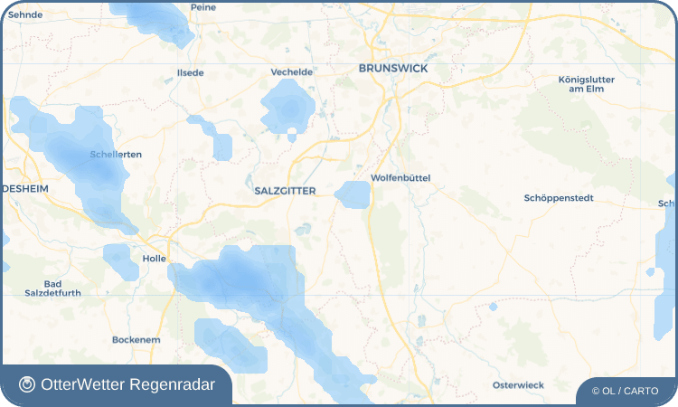 Wetter-Widget-Vorschau mit Vorhersagedaten für Leinde