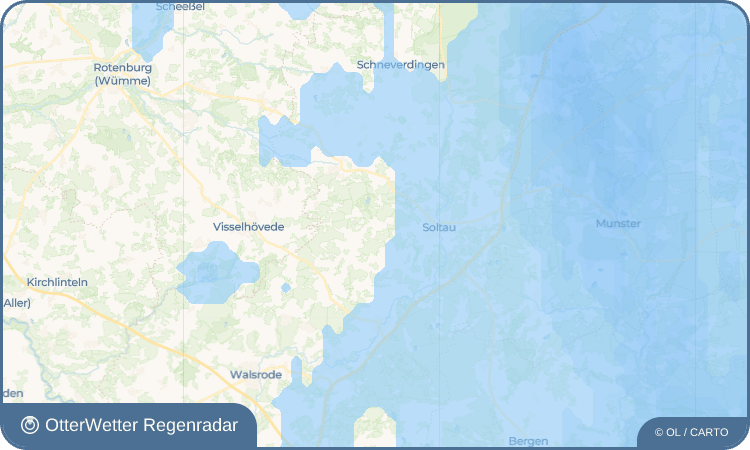 OtterWetter Regenradar-Widget Leitzingen