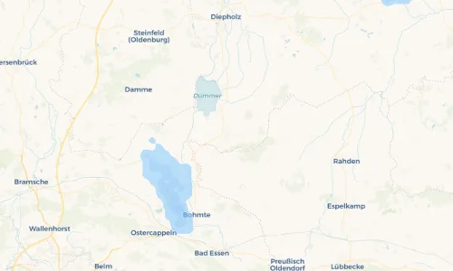 Regenradar Vorschaubild - Aktuelle Niederschläge in Lemförde und Umgebung