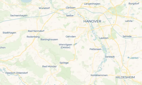 Regenradar Vorschaubild - Aktuelle Niederschläge in Lemmie und Umgebung