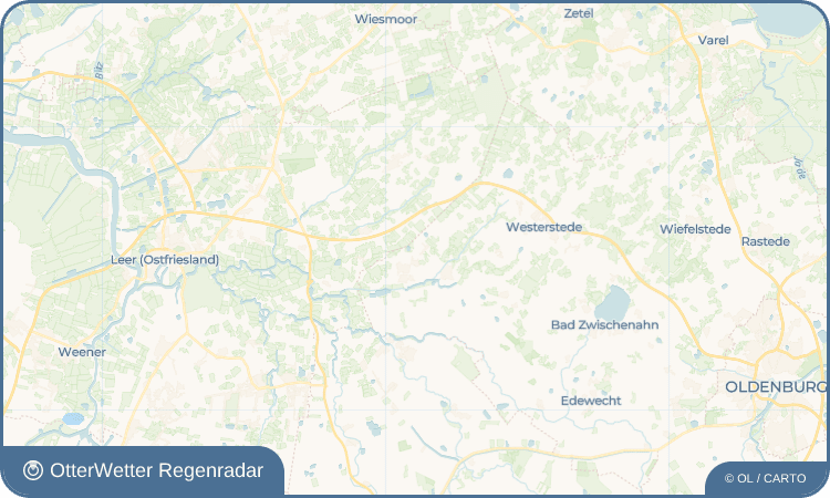 Widget-Vorschau für Lengenermoor Wetter-Widget-Vorschau mit Vorhersagedaten für Lengenermoor