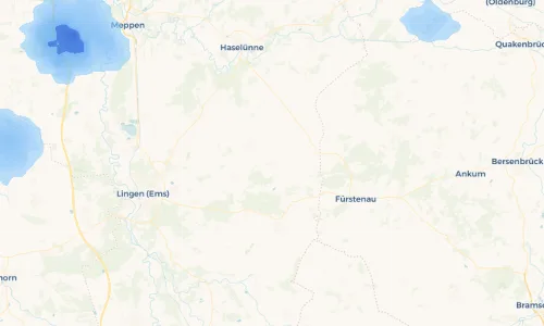 Regenradar Vorschaubild - Aktuelle Niederschläge in Lengerich (Emsland) und Umgebung