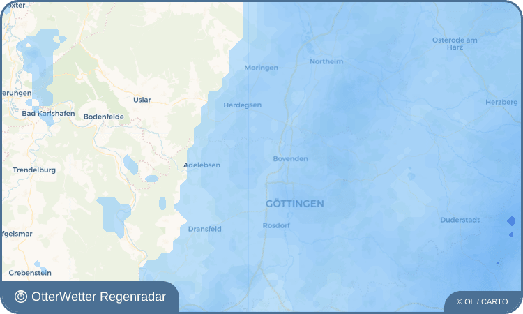OtterWetter Regenradar-Widget Lenglern
