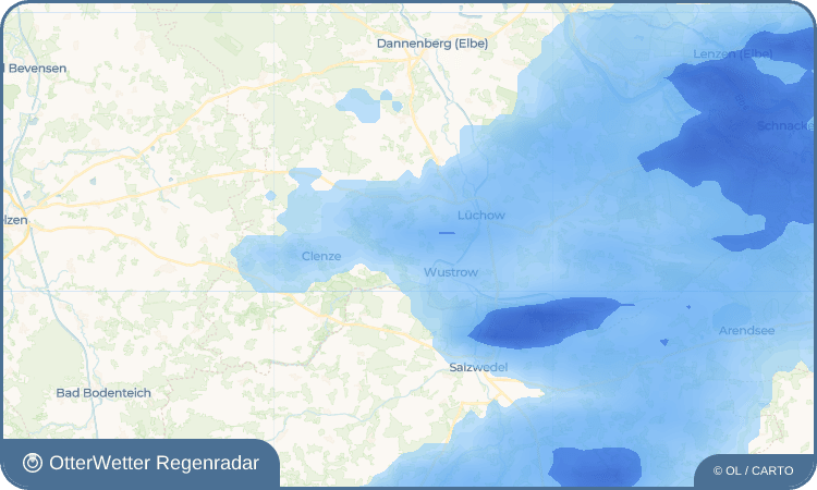 OtterWetter Regenradar-Widget Lensian