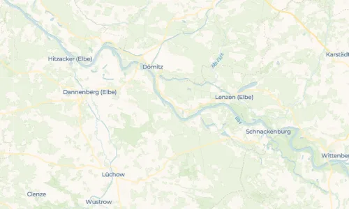 Regenradar Vorschaubild - Aktuelle Niederschläge in Lenzerwische und Umgebung