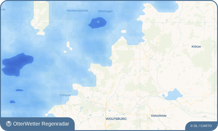 OtterWetter Regenradar-Widget Lessien