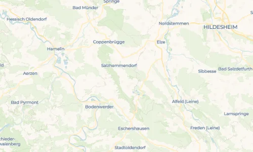Regenradar Vorschaubild - Aktuelle Niederschläge in Levedagsen und Umgebung