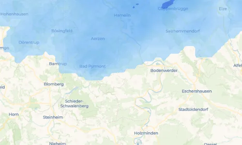 Regenradar Vorschaubild - Aktuelle Niederschläge in Lichtenhagen und Umgebung