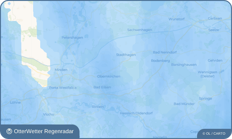 OtterWetter Regenradar-Widget Liekwegen