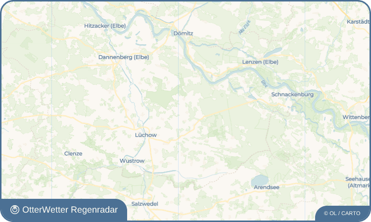 Wetter-Widget-Vorschau mit Vorhersagedaten für Liepe