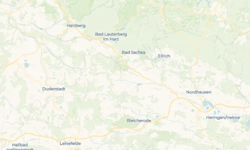 Regenradar Vorschaubild - Aktuelle Niederschläge in Limlingerode und Umgebung