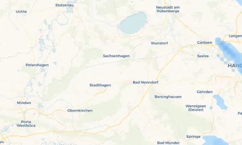 Regenradar Vorschaubild - Aktuelle Niederschläge in Lindhorst und Umgebung