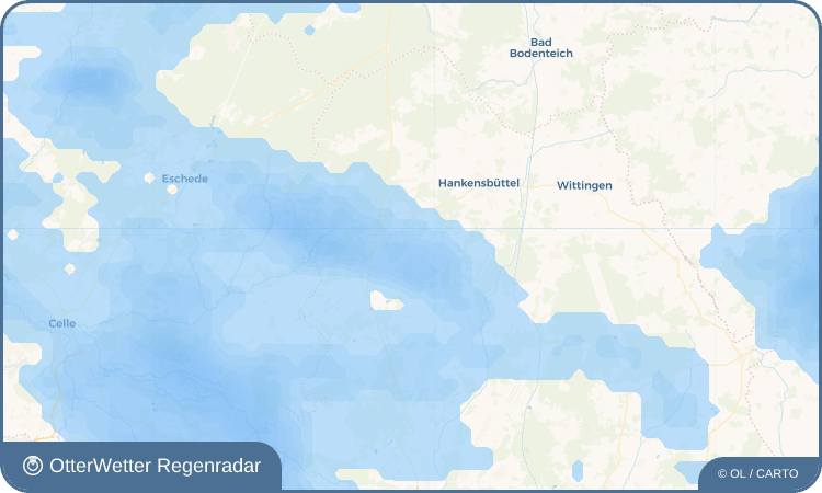 OtterWetter Regenradar-Widget Lingwedel