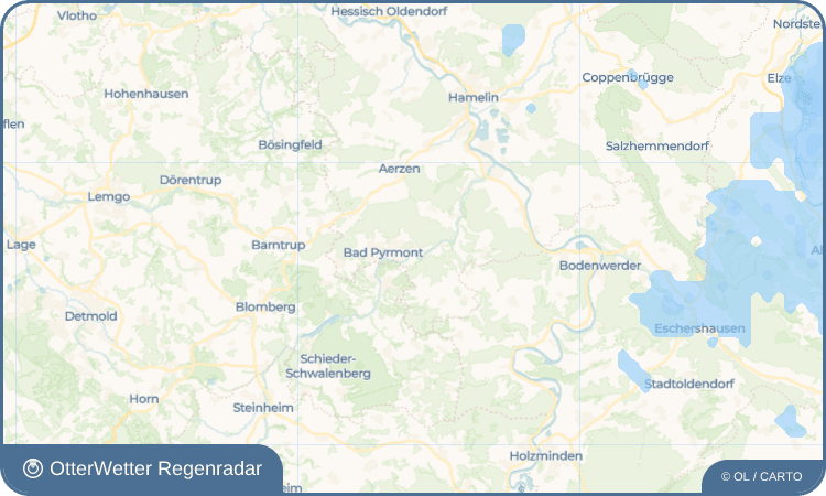 OtterWetter Regenradar-Widget Löwensen