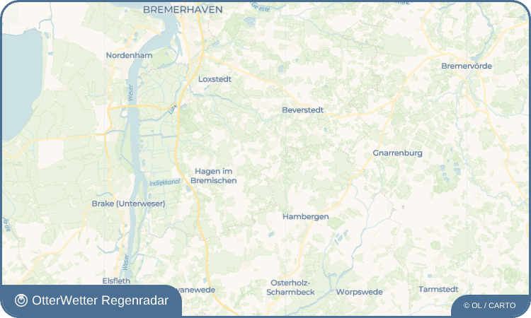OtterWetter Regenradar-Widget Lohe