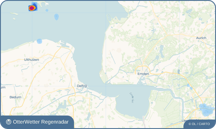 OtterWetter Regenradar-Widget Loquard