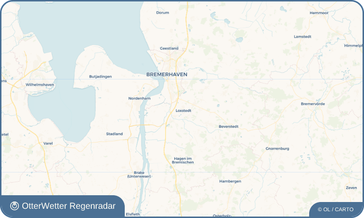 Widget-Vorschau für Loxstedt Wetter-Widget-Vorschau mit Vorhersagedaten für Loxstedt