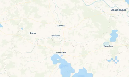 Regenradar Vorschaubild - Aktuelle Niederschläge in Lübbow und Umgebung