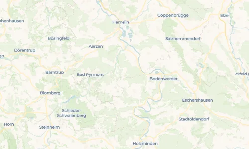 Regenradar Vorschaubild - Aktuelle Niederschläge in Lüntorf und Umgebung