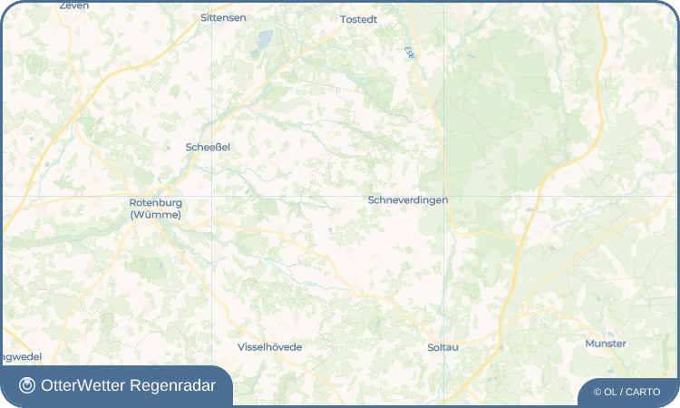 OtterWetter Regenradar-Widget Lünzen