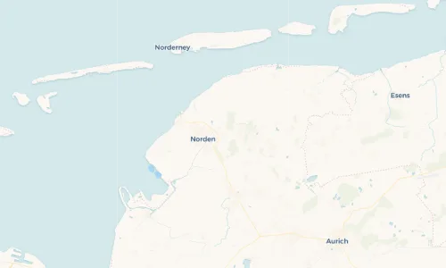 Regenradar Vorschaubild - Aktuelle Niederschläge in Lütetsburg und Umgebung