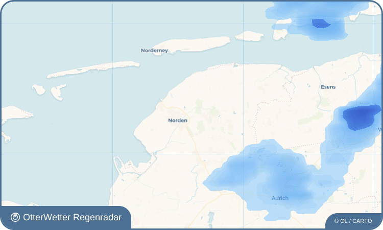 OtterWetter Regenradar-Widget Lütetsburg