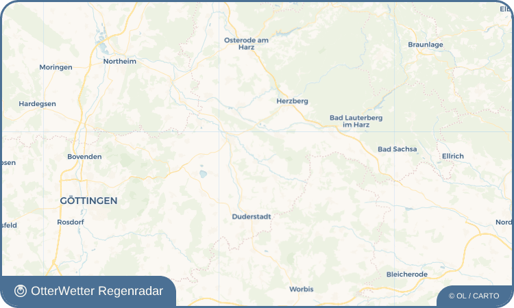 OtterWetter Regenradar-Widget Lütgenhausen