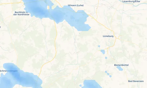 Regenradar Vorschaubild - Aktuelle Niederschläge in Luhmühlen und Umgebung