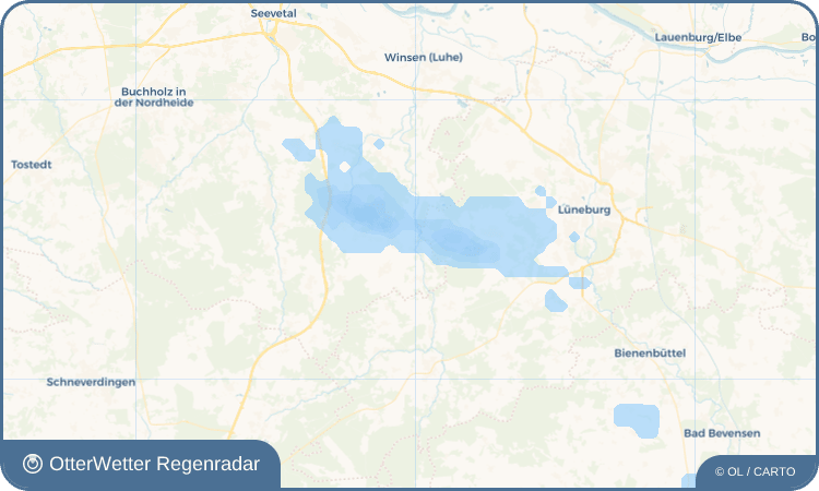 OtterWetter Regenradar-Widget Luhmühlen