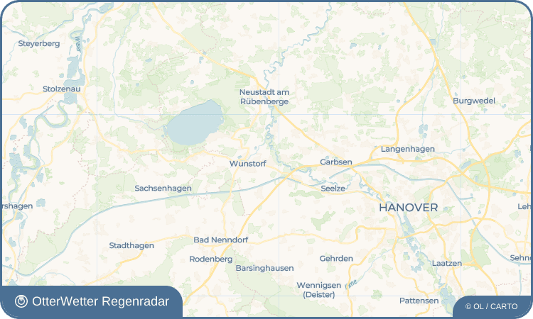 OtterWetter Regenradar-Widget Luthe