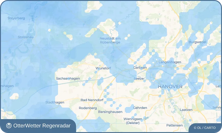 Wetter-Widget-Vorschau mit Vorhersagedaten für Luthe