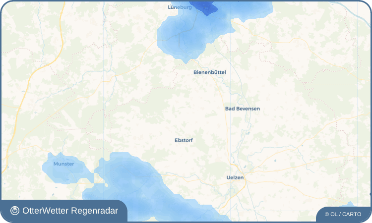 OtterWetter Regenradar-Widget Luttmissen