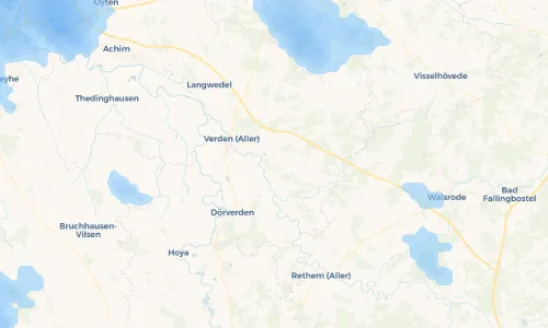 Regenradar Vorschaubild - Aktuelle Niederschläge in Luttum und Umgebung