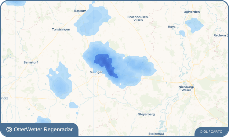 OtterWetter Regenradar-Widget Maasen