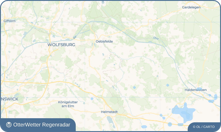 OtterWetter Regenradar-Widget Mackendorf