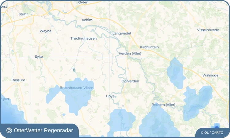 Widget-Vorschau für Magelsen Wetter-Widget-Vorschau mit Vorhersagedaten für Magelsen