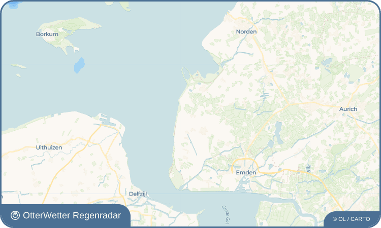 OtterWetter Regenradar-Widget Manslagt