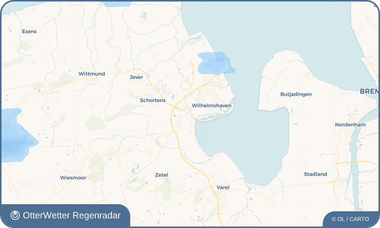 OtterWetter Regenradar-Widget Mariensiel
