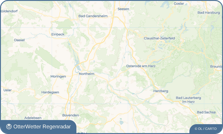 Widget-Vorschau für Marke Wetter-Widget-Vorschau mit Vorhersagedaten für Marke