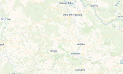 Regenradar Vorschaubild - Aktuelle Niederschläge in Marlin und Umgebung