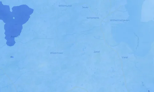 Regenradar Vorschaubild - Aktuelle Niederschläge in Marx und Umgebung