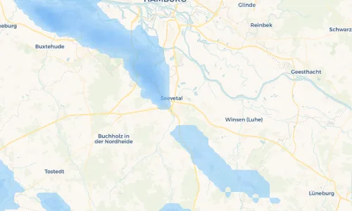Regenradar Vorschaubild - Aktuelle Niederschläge in Maschen-Heide und Umgebung