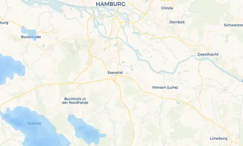 Regenradar Vorschaubild - Aktuelle Niederschläge in Maschen und Umgebung