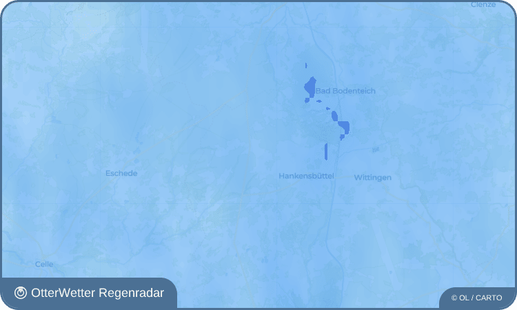 OtterWetter Regenradar-Widget Masel