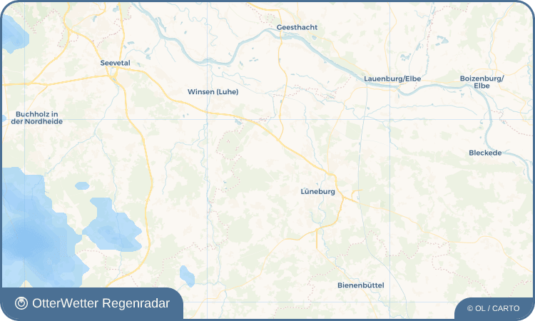 OtterWetter Regenradar-Widget Mechtersen