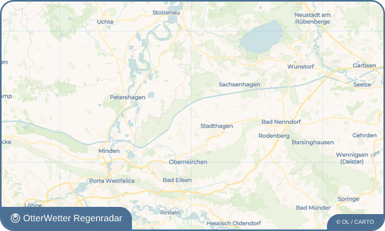 OtterWetter Regenradar-Widget Meerbeck