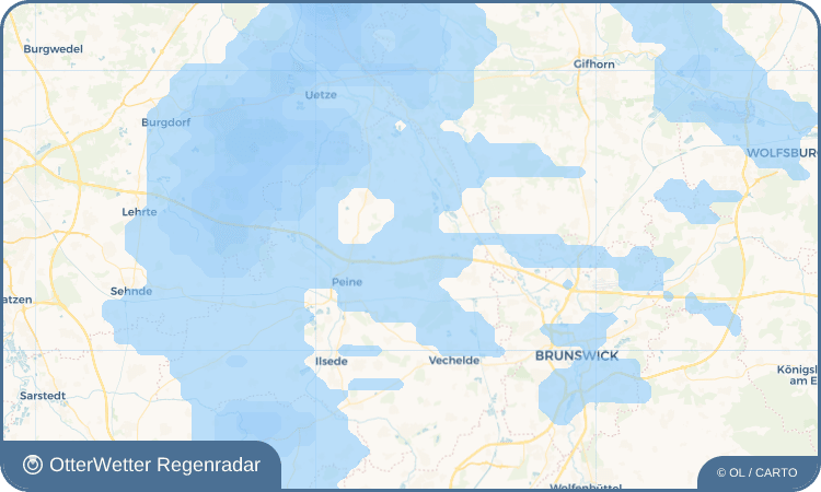 OtterWetter Regenradar-Widget Meerdorf