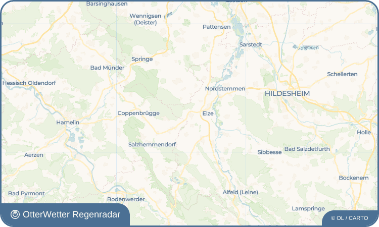 Widget-Vorschau für Mehle Wetter-Widget-Vorschau mit Vorhersagedaten für Mehle