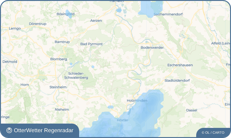 OtterWetter Regenradar-Widget Meiborssen